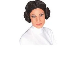 Rubies Star Wars-Princess Leia Wig Halloween