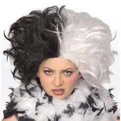 Rubies Halloween 101 Dalmations - Cruella Deville-Ms. Spot Wig