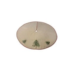 Melrose Christmas 52" Glittery Tree Skirt