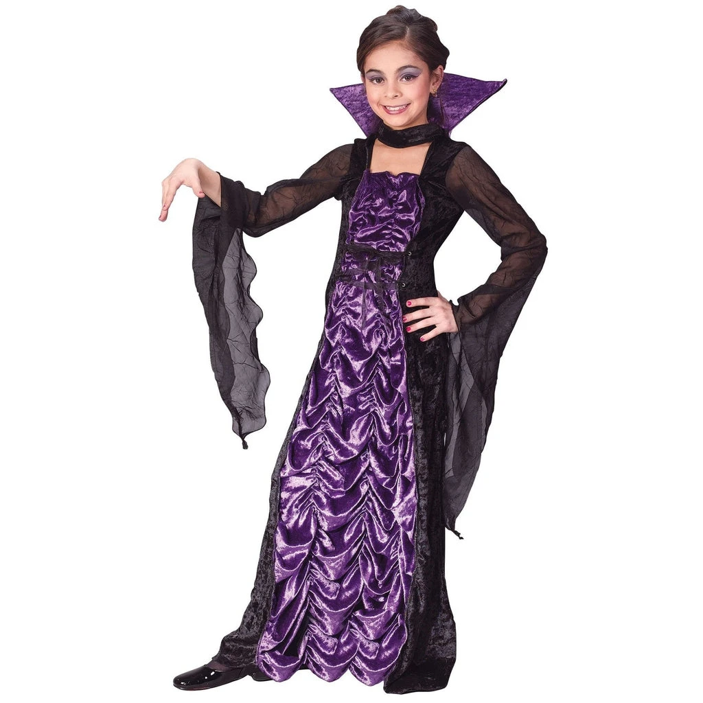 Fun World Countess Of Darkness Girl's Costume Halloween 3 Fun World Countess Of Darkness Girl's Costume Halloween
