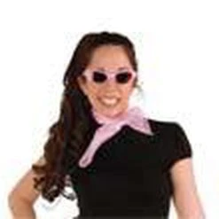 Beistle 50's-Pink Chiffon Scarf
