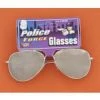 Forum Novelty Mirrored Police Glasses Halloween
