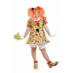 Forum Novelty Halloween Giggles The Clown Women's Costume