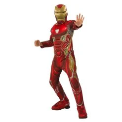 Rubies Deluxe Iron Man Boy's Costume Halloween