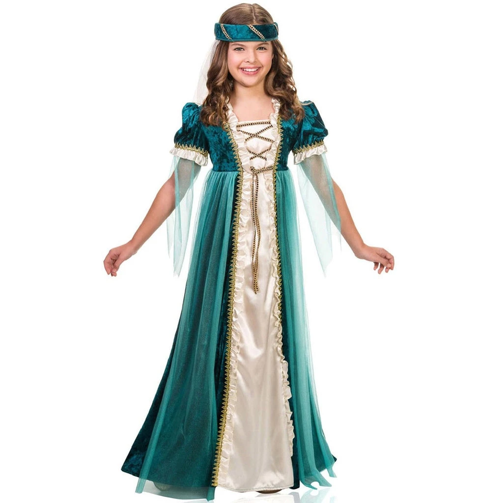 Goddessey Emerald Juliet Girl's Costume 3 Goddessey Emerald Juliet Girl's Costume