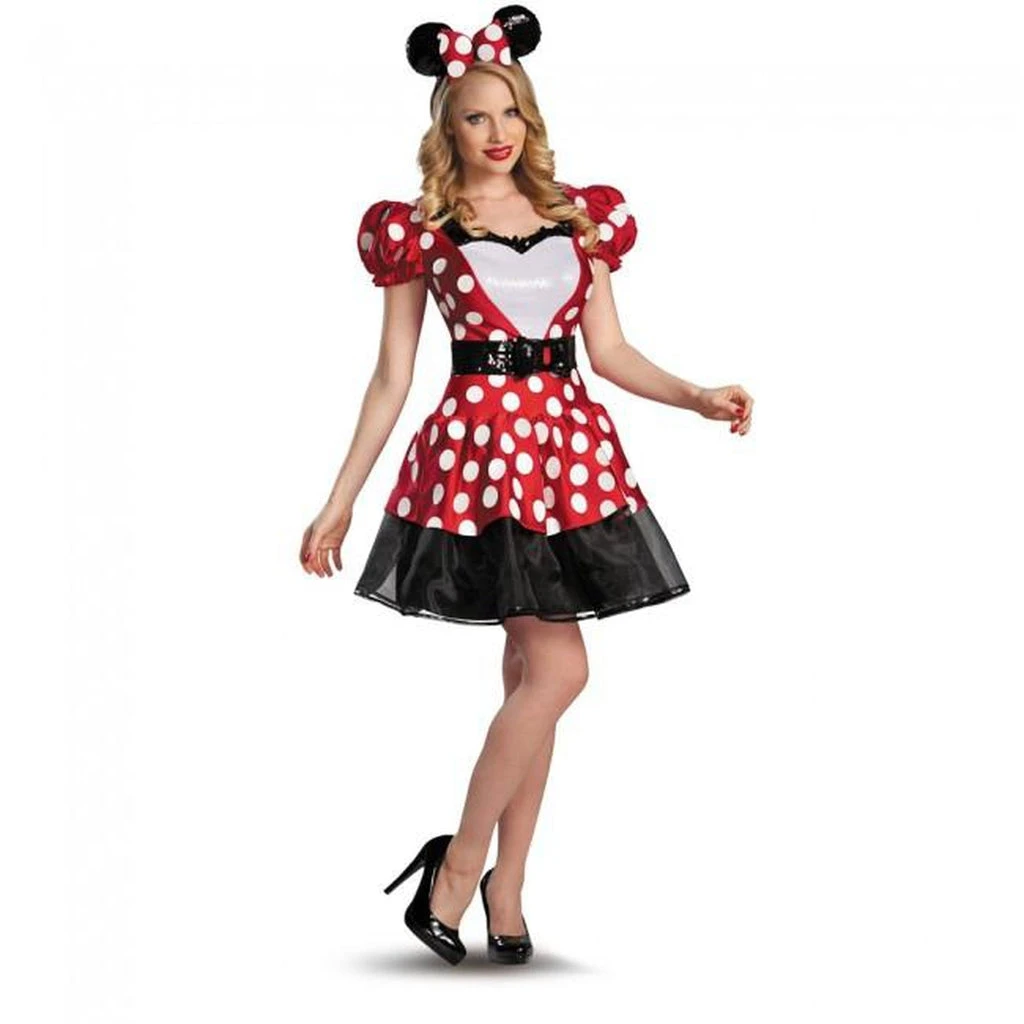 Disguise Glam Red Minnie Women's Costume 3 Disguise Glam Red Minnie Women's Costume