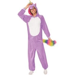 Rubies Halloween Purple Unicorn Onesie Costume