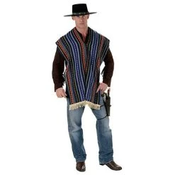 Underwraps Halloween Bandidio Serape Men's Costume