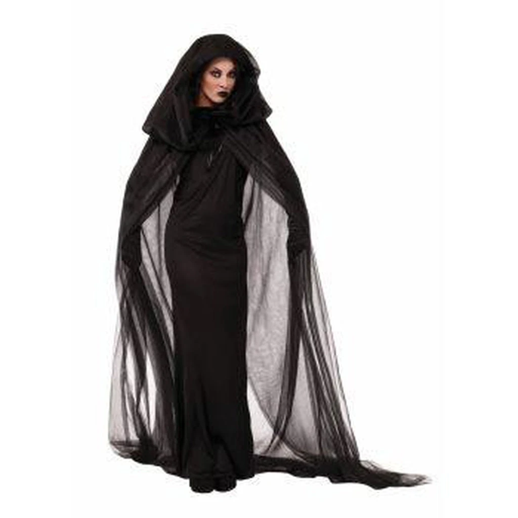 Forum Novelty Haunted Black Cape Costume 3 Forum Novelty Haunted Black Cape Costume