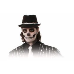 Forum Novelty Fedora - Skeleton Bones Halloween