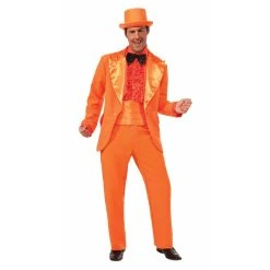 Forum Novelty Halloween Orange Tuxedo Men's Costume