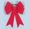 Orman 18"x24" Red Flock Bow