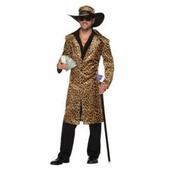 Forum Novelty Halloween Funky Leopard Pimp Men's Costume