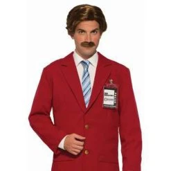 Forum Novelty Halloween Anchorman Wig And Moustache