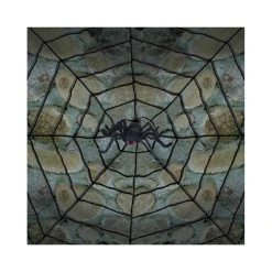 Sunstar Halloween Rope Spider Web W/ Posable Spider