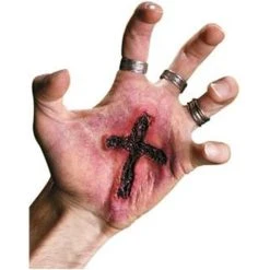 Rubies Reel F/X Cross Burn Latex Prosthetic Halloween