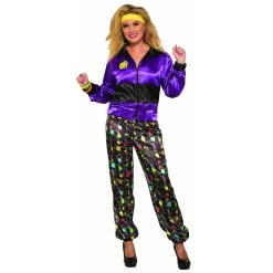 Forum Novelty 80's Track Suit Women's Costume