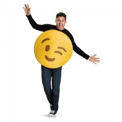 Disguise Emoticon Adult Costume (Unisex) Halloween