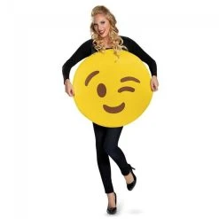 Disguise Emoticon Adult Costume (Unisex) Halloween