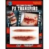 Tinsley Transfers Halloween Cut Throat - 3D Special FX Skin Transfers