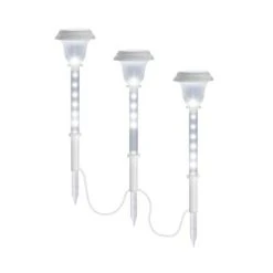 Arett Christmas LED Shooting Star Light Show Pathway Stakes