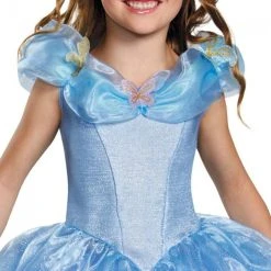 Disguise Halloween Cinderella Movie Deluxe Girl's Costume