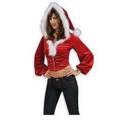 Rubies Mrs.Santa Sexy Hoodie Christmas