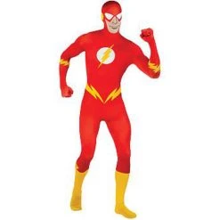 Rubies The Flash 2ND Skin Suit Men's Costume Halloween
