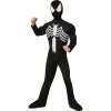 Rubies Spider-Man Deluxe Black Spider-Man Muscle Chest Boy's Costume