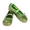 Rubies Green Glitter Girl's Shoes Halloween