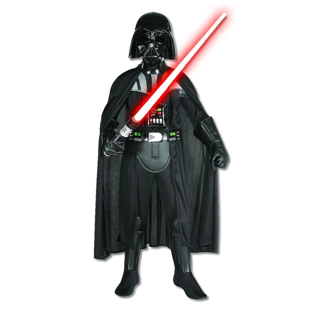 Rubies Star Wars Darth Vader Deluxe Boy's Costume Halloween 3 Rubies Star Wars Darth Vader Deluxe Boy's Costume Halloween