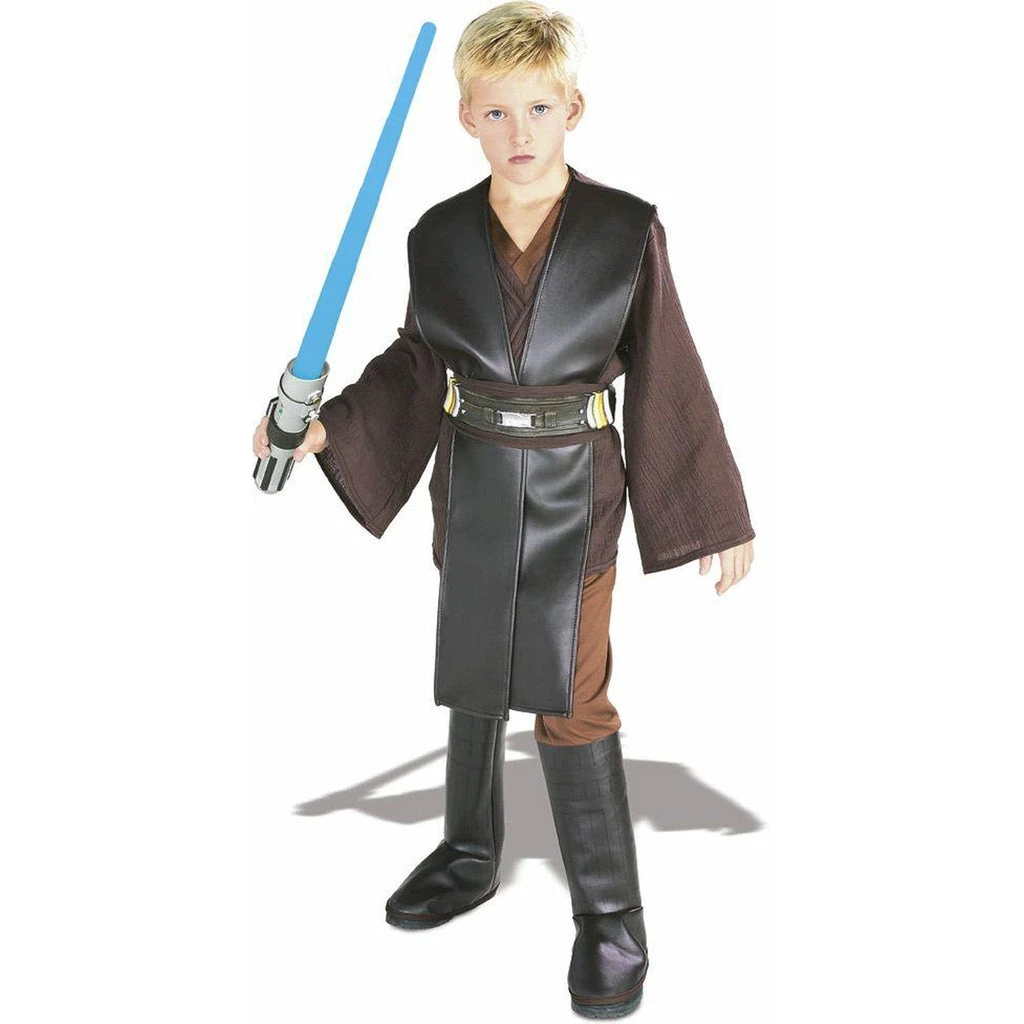 Rubies Halloween Star Wars Anakin Skywalker Deluxe Boy's Costume 3 Rubies Halloween Star Wars Anakin Skywalker Deluxe Boy's Costume