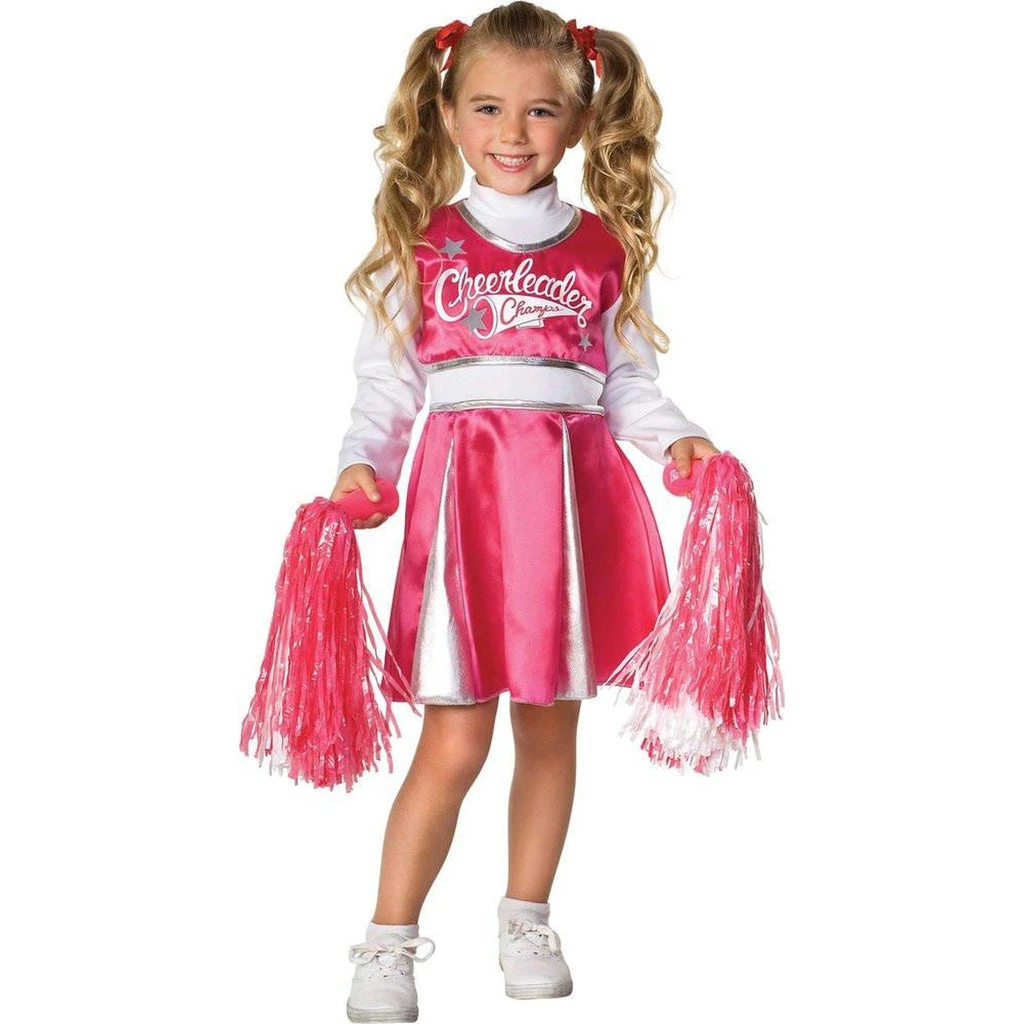 Rubies Halloween Cheerleader Girl's Costume 3 Rubies Halloween Cheerleader Girl's Costume