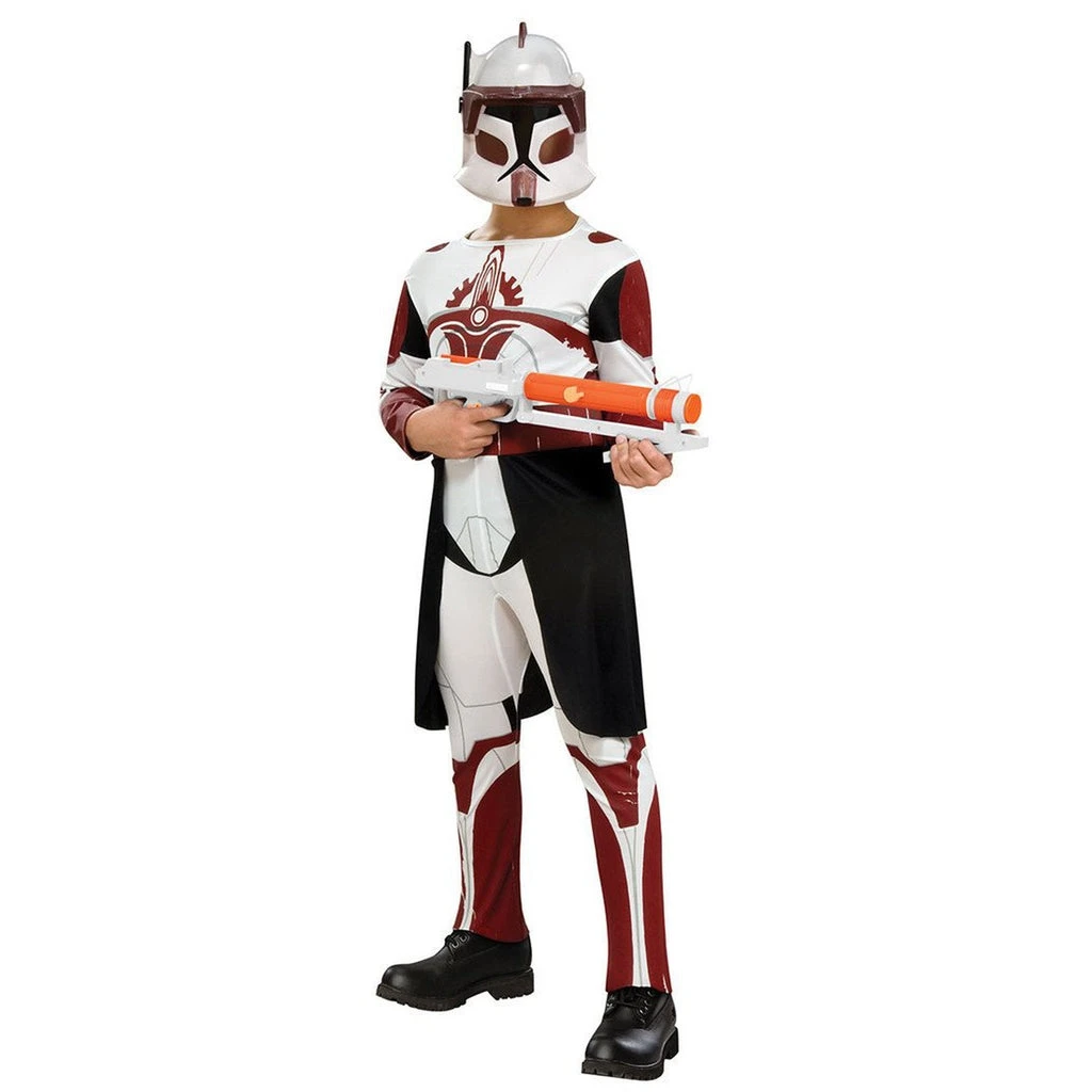 Rubies Commander Fox Clone Trooper Boy's Costume 3 Rubies Commander Fox Clone Trooper Boy's Costume