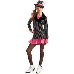 Rubies Gangster Teen Girl's Costume