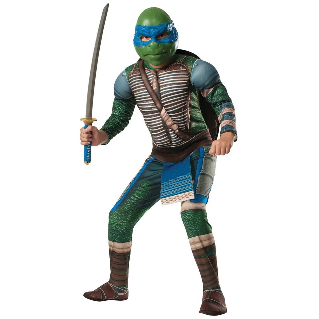 Rubies Teenage Mutant Ninja Turtles Movie Deluxe Boy's Costume Halloween 3 Rubies Teenage Mutant Ninja Turtles Movie Deluxe Boy's Costume Halloween