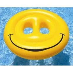 Swimline Pool And Patio 72" Smiley Face Fun Pool Island