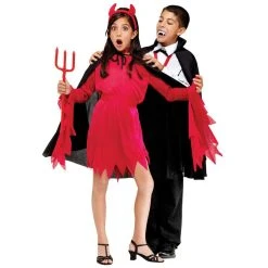 Fun World 36" Black Fabric Child's Cape Halloween