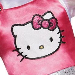 Disguise Halloween Hello Kitty Pink Deluxe Girl's Costume