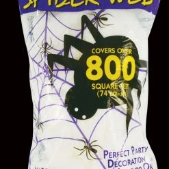 Fun World Halloween Super Stretch White Spider Web