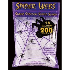 Fun World Super Stretch Spider Web Halloween