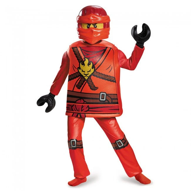 Disguise Lego Kai Deluxe Boy's Costume Halloween 4 Disguise Lego Kai Deluxe Boy's Costume Halloween