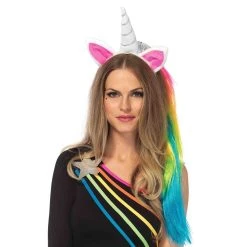Leg Avenue Halloween Rainbow Unicorn Headband