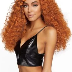Leg Avenue Halloween Dlx Long Crimped Wig