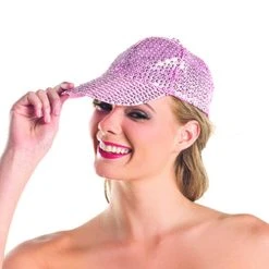 BeWicked Baseball Sequin Hat Halloween