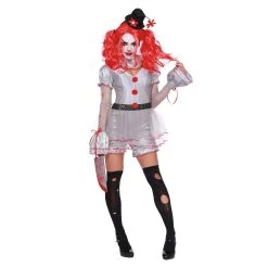 Dreamgirls Halloween Wicked Clown Women's Costume