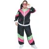 Fun World 80's Track Suit Plus Size Costume Halloween
