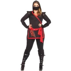 Leg Avenue Ninja Jumpsuit Plus Size Costume Halloween