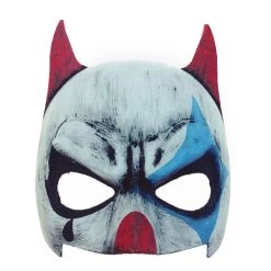 K.B.W. Clown Blue Eyed 1/2 Mask Halloween