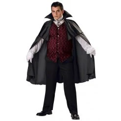 InCharacter Costumes Halloween Classic Vampire Plus Men's Costume